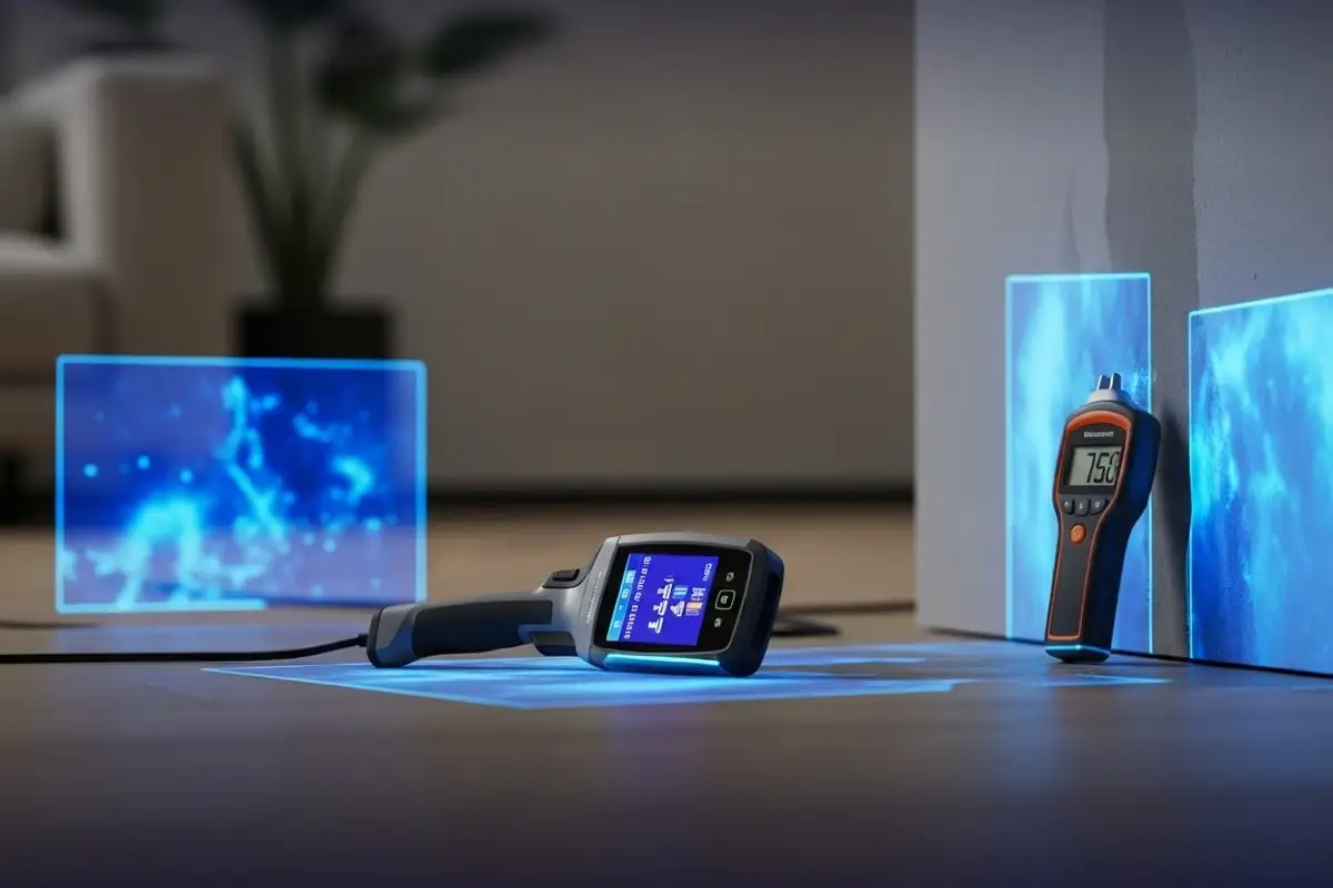 كشف تسربات المياه